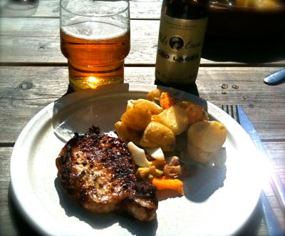 kotlett och potatissallad