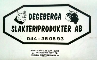 degeberga slakteriprodukter