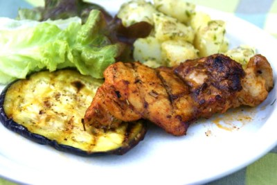 grillad kyckling