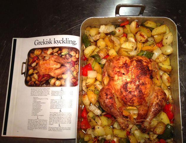 grekisk kyckling